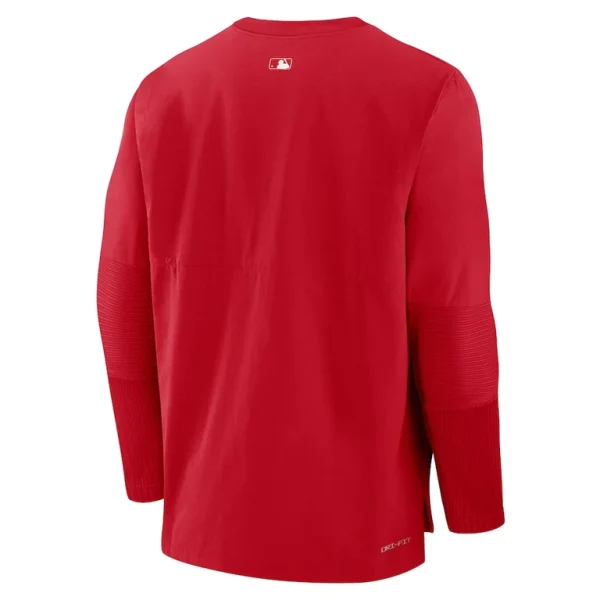 Boston red sox nike authentic collection player performance pullover sweatshirt Red L