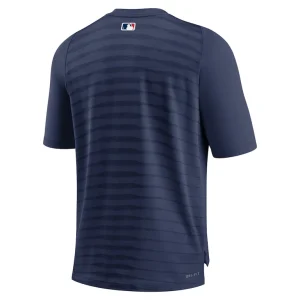 Boston red sox nike authentic collection pregame raglan performance v neck t shirt Navy L