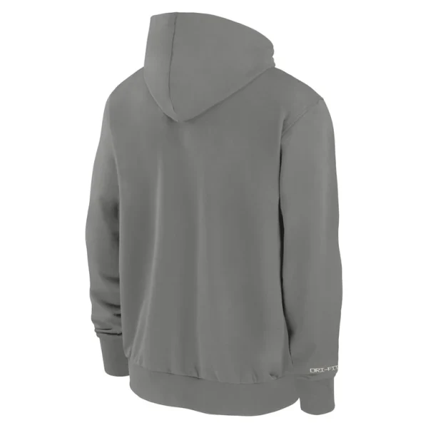 Boston red sox nike authentic collection travel performance full zip hoodie Charcoal L