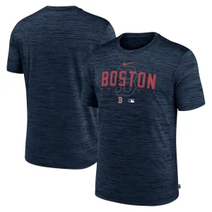 Boston red sox nike authentic collection velocity performance practice t shirt Navy