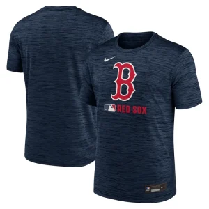 Boston red sox nike authentic collection velocity performance practice t shirt Navy
