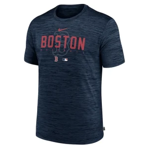 Boston red sox nike authentic collection velocity performance practice t shirt Navy M