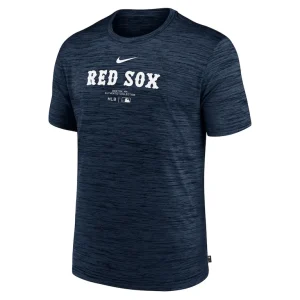 Boston red sox nike authentic collection velocity performance practice t shirt Navy M