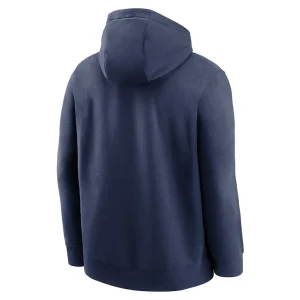 Boston red sox nike big tall over arch pullover hoodie Navy 3XT
