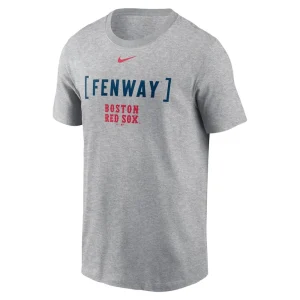 Boston red sox nike bracket team phrase t shirt Heather gray M