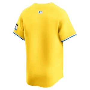 Boston red sox nike city connect limited jersey Gold L