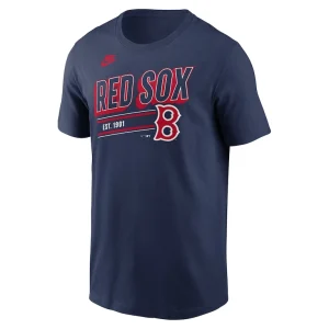 Boston red sox nike cooperstown collection retro t shirt Navy M