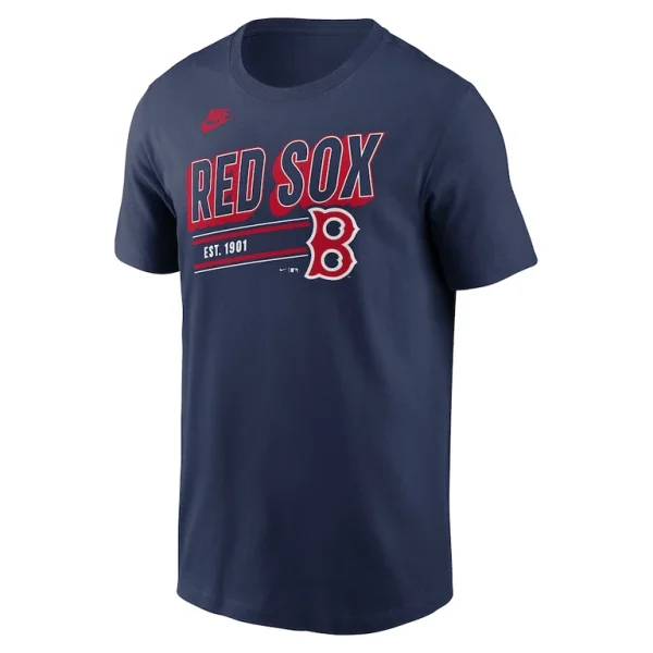 Boston red sox nike cooperstown collection retro t shirt Navy M