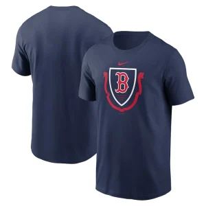 Boston red sox nike crest local team t shirt Navy