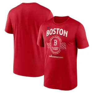 Boston red sox nike dominican republic series legend t shirt Red