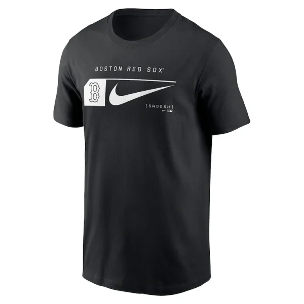 Boston red sox nike fashion graphic swoosh t shirt Black M