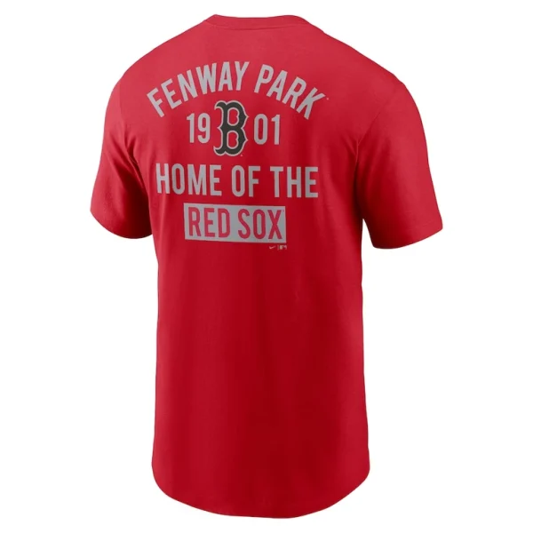 Boston red sox nike fenway park local team t shirt Red L