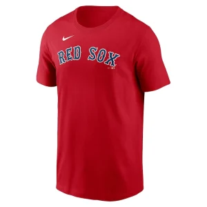 Boston red sox nike fuse wordmark t shirt Red M