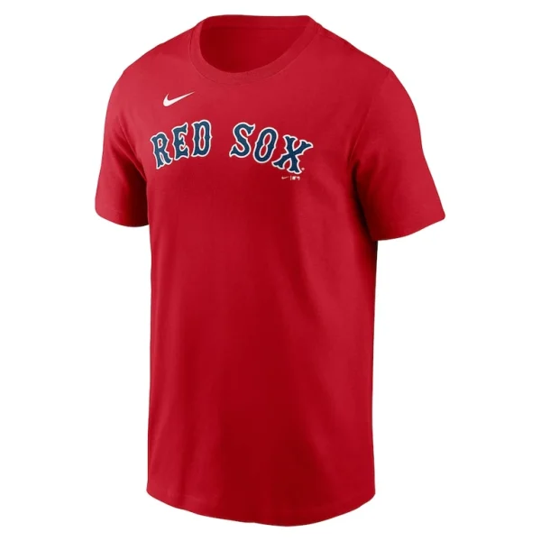 Boston red sox nike fuse wordmark t shirt Red M