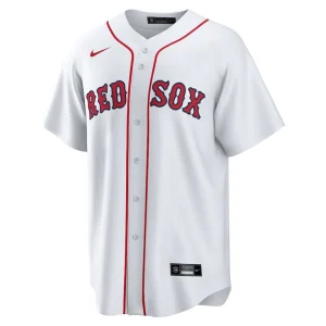 Boston red sox nike home 2025 jackie robinson day replica jersey White M