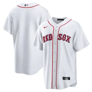 Boston red sox nike home blank replica jersey White