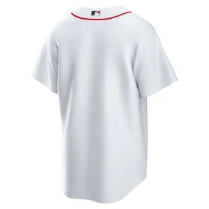 Boston red sox nike home blank replica jersey White L