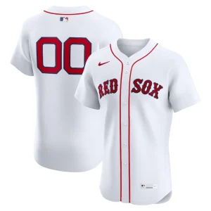 Boston red sox nike home elite pick a player retired roster jersey White