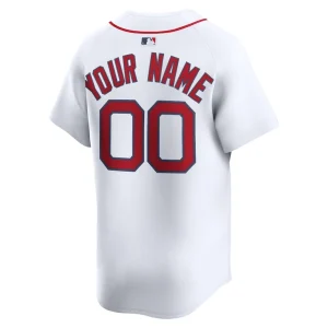Boston red sox nike home limited custom jersey White L