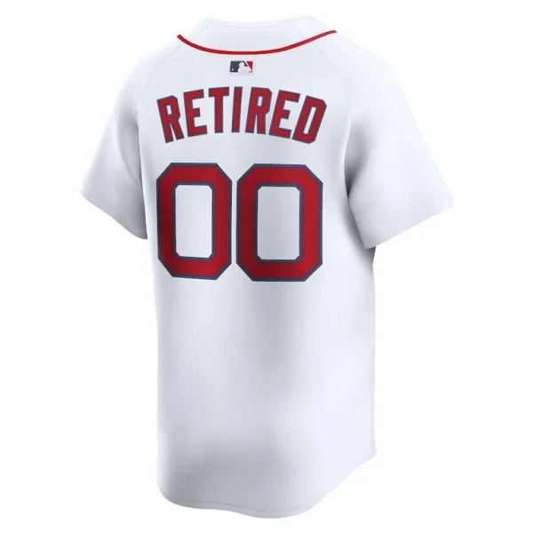 Boston red sox nike home limited pick a player retired roster jersey White L