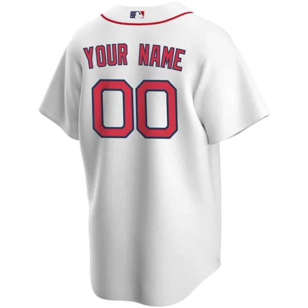 Boston red sox nike home replica custom jersey White L