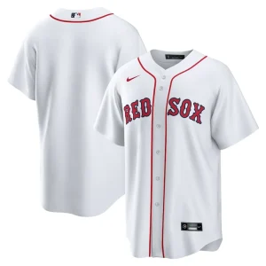 Boston red sox nike home replica team jersey White