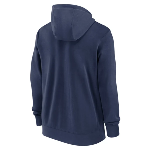 Boston red sox nike knockout script full zip hoodie Navy L