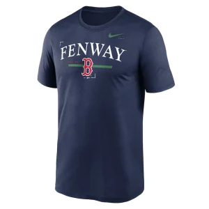Boston red sox nike local legend practice performace t shirt Navy M