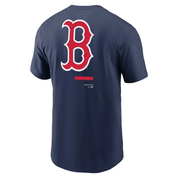 Boston red sox nike over the shoulder t shirt Navy L
