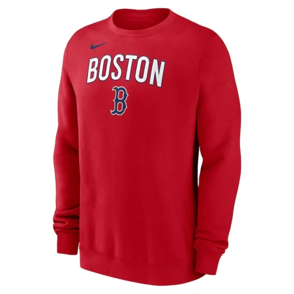 Boston red sox nike pullover sweatshirt Red M