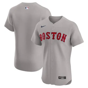 Boston red sox nike road elite jersey Gray