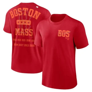 Boston red sox nike statement game over t shirt Red
