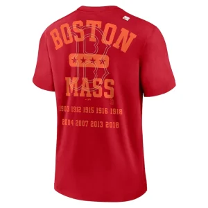 Boston red sox nike statement game over t shirt Red L