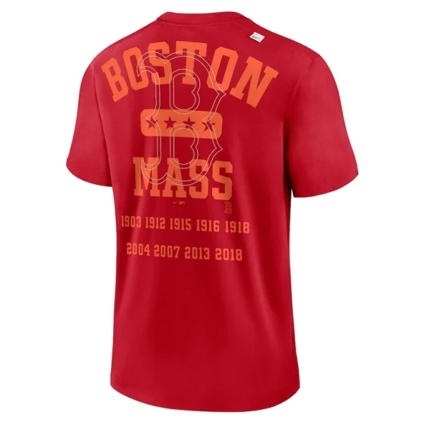 Boston red sox nike statement game over t shirt Red L