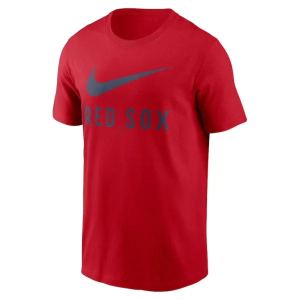 Boston red sox nike swoosh t shirt Red M