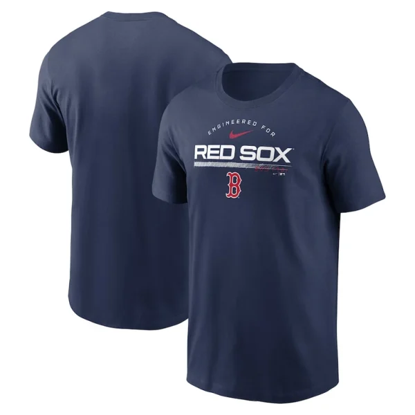 Boston red sox nike team engineered performance t shirt Navy