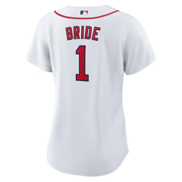 Boston red sox nike womens 1 bride home replica jersey White L