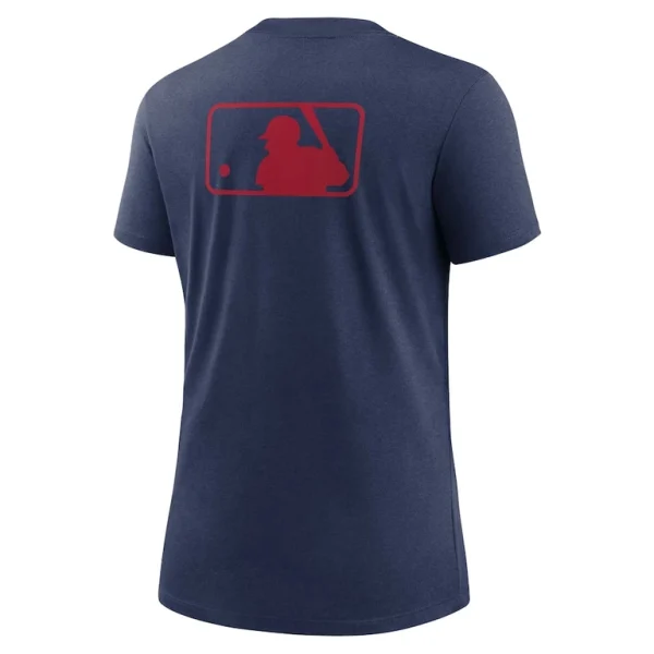 Boston red sox nike womens authentic collection early work tri blend t shirt Navy M