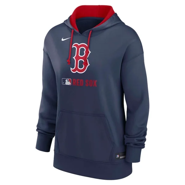 Boston red sox nike womens authentic collection performance pullover hoodie Navy S