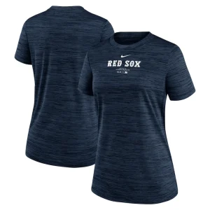 Boston red sox nike womens authentic collection velocity performance t shirt Navy