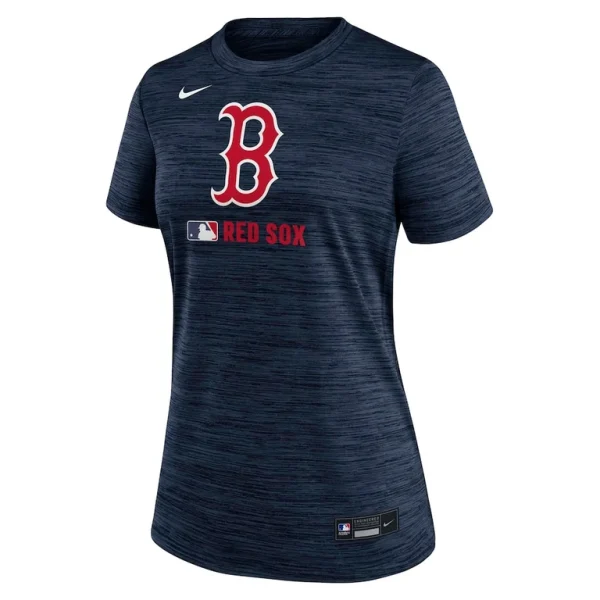 Boston red sox nike womens authentic collection velocity performance t shirt Navy S
