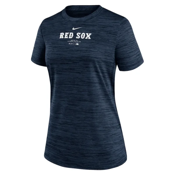Boston red sox nike womens authentic collection velocity performance t shirt Navy S