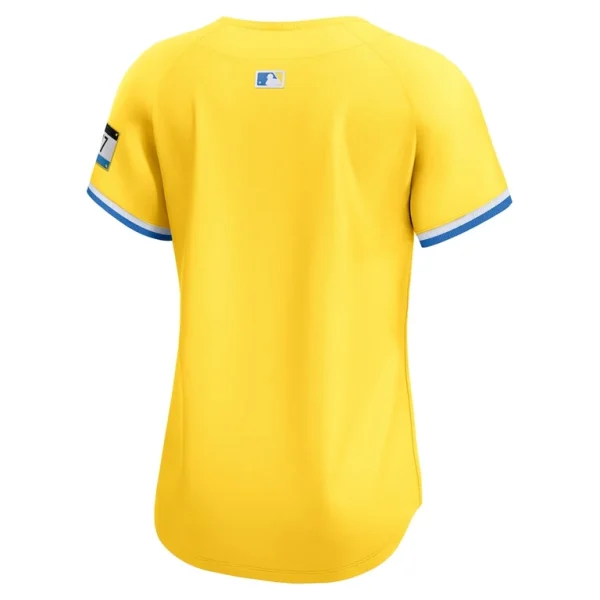 Boston red sox nike womens city connect limited jersey Gold L