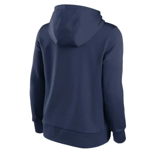 Boston red sox nike womens club angle performance pullover hoodie Navy M