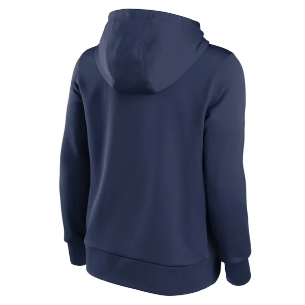 Boston red sox nike womens club angle performance pullover hoodie Navy M