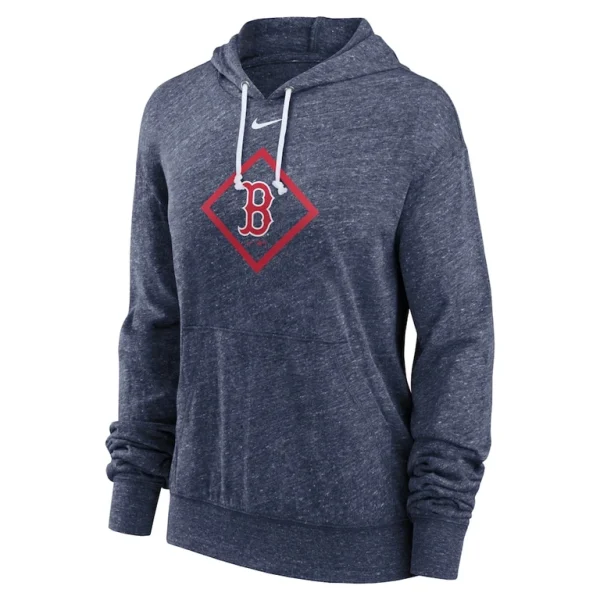 Boston red sox nike womens diamond icon gym vintage lightweight hooded top Navy S
