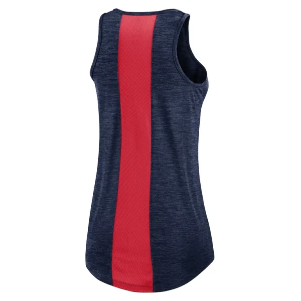 Boston red sox nike womens dri fit performance right mix high neck tank top Navy M