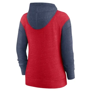 Boston red sox nike womens full zip hoodie Red M