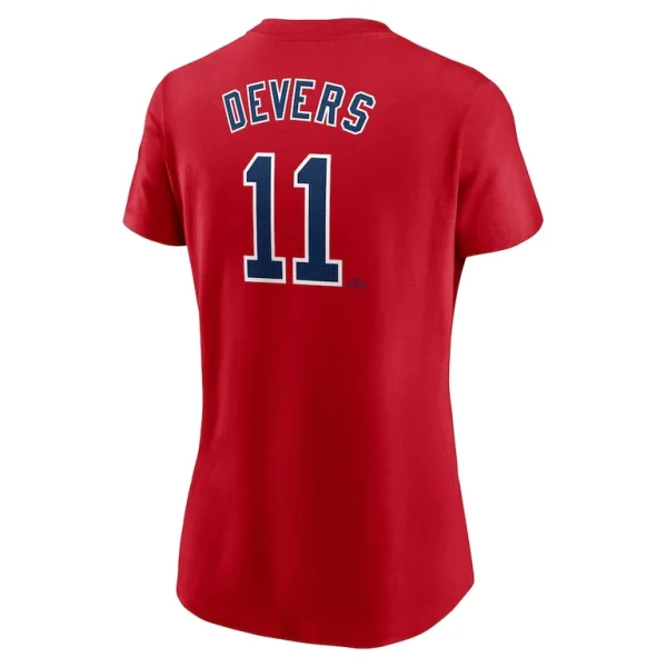 Boston red sox nike womens fuse name number t shirt Red M
