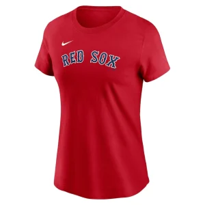 Boston red sox nike womens fuse name number t shirt Red S